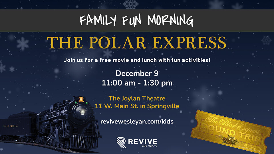 revive familymorning polar express movie
