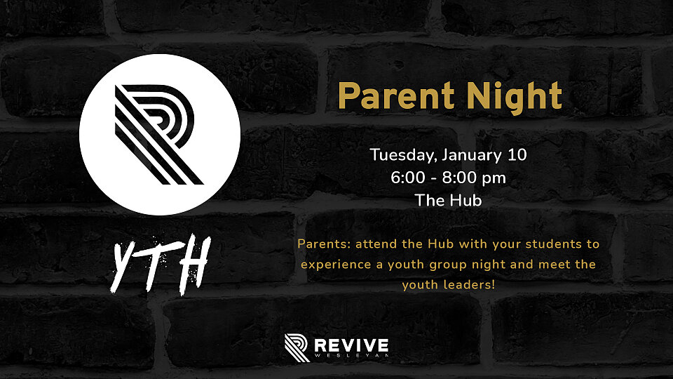 youth parent night slide january2023